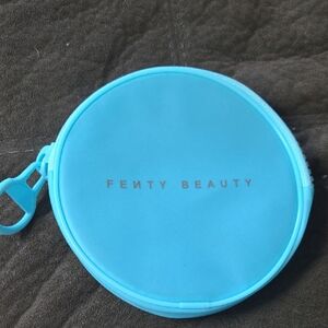 Fenty Beauty Aqua Blue Cosmetic Pouch